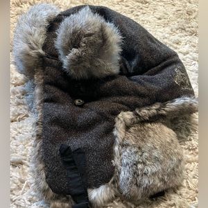Mad Bomber Rabbit Fur Winter hat